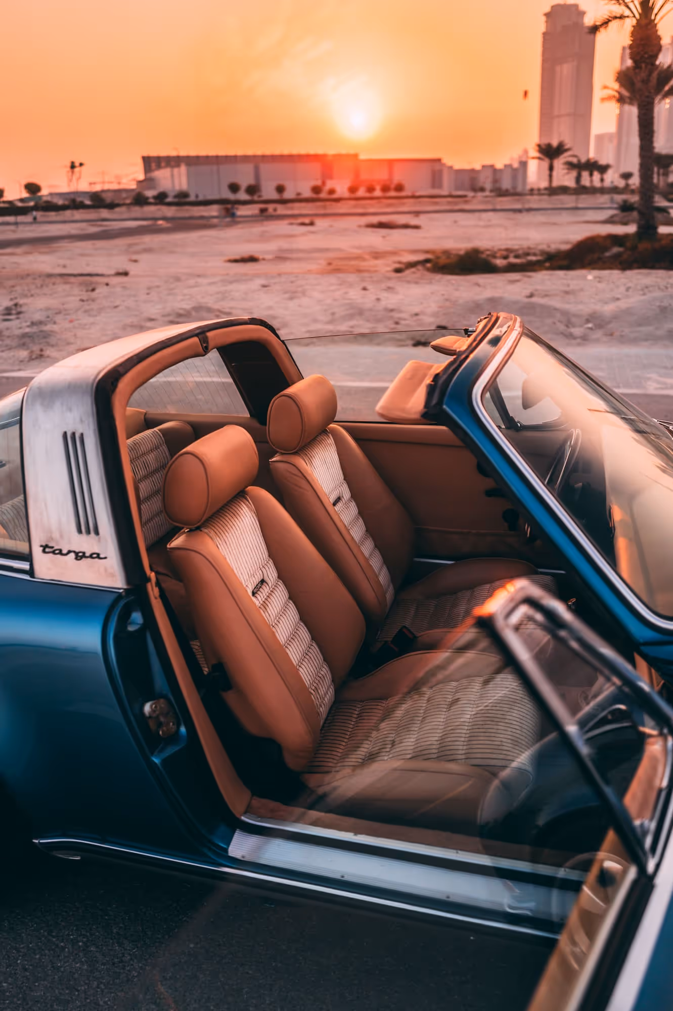 Porsche G-Model Restomod by PRINZIP R (RG) door opened