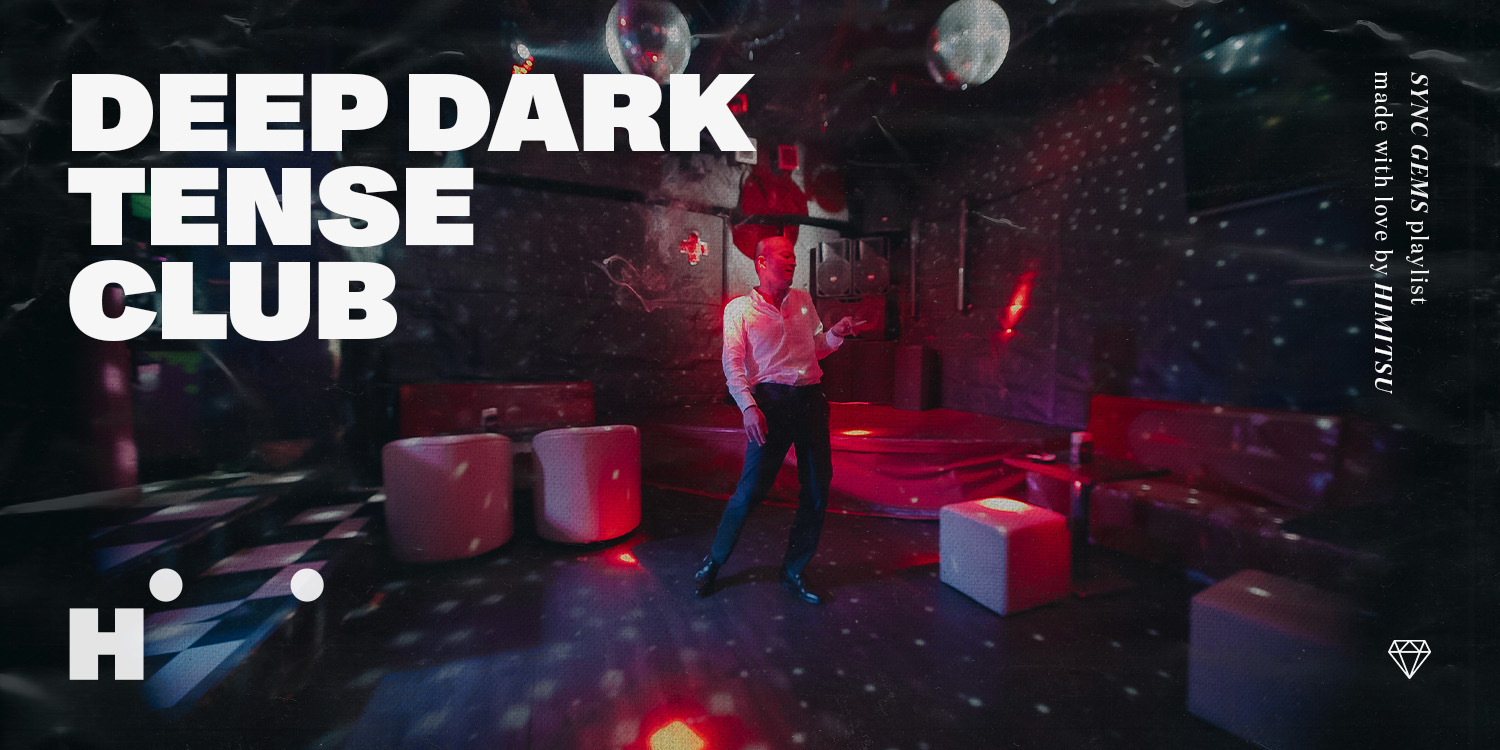 The artwork of "Dark" playlist by Himitsu, providing music for films.