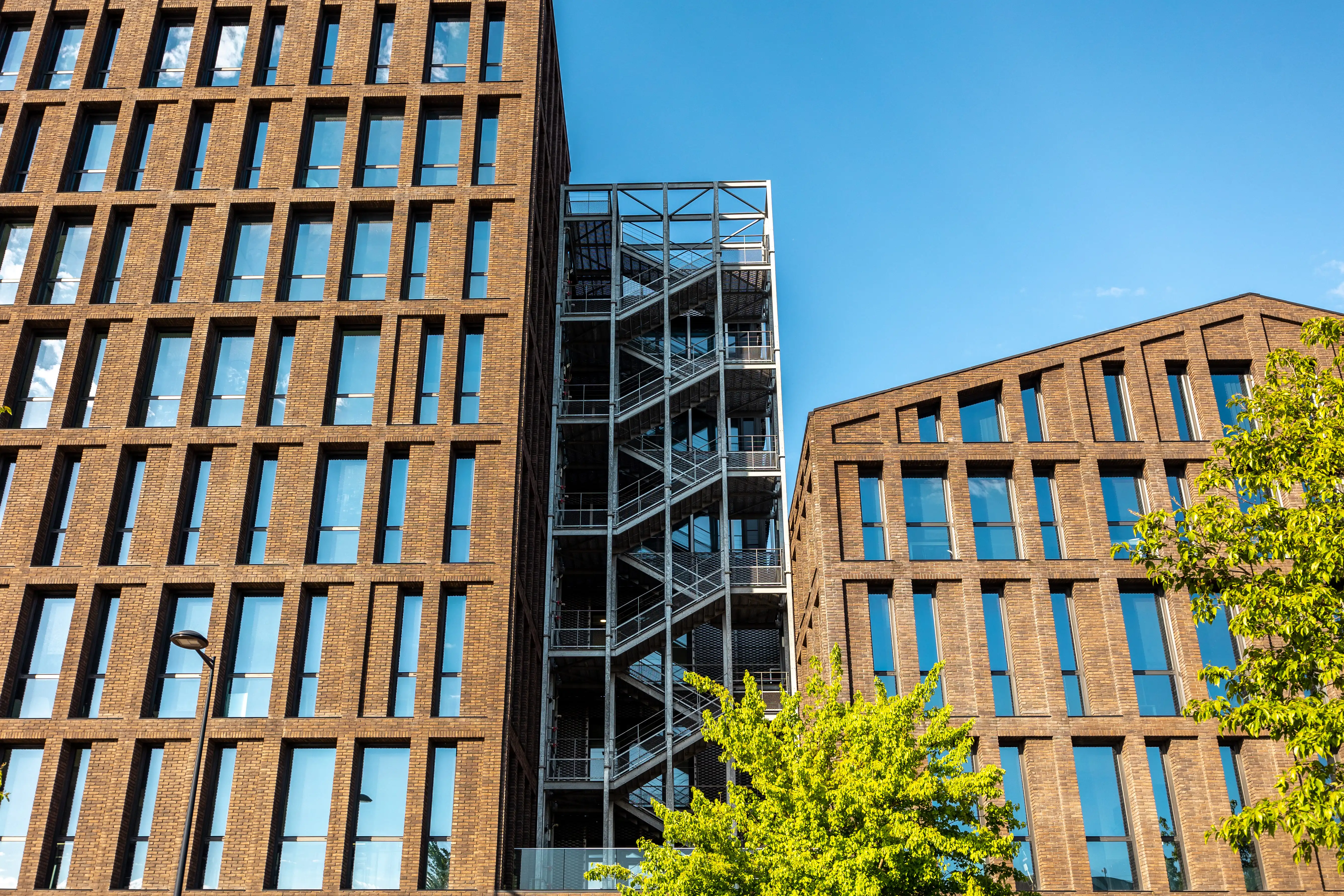Vue extérieure de l'Ilôt P11, projet réalisé par INTECH