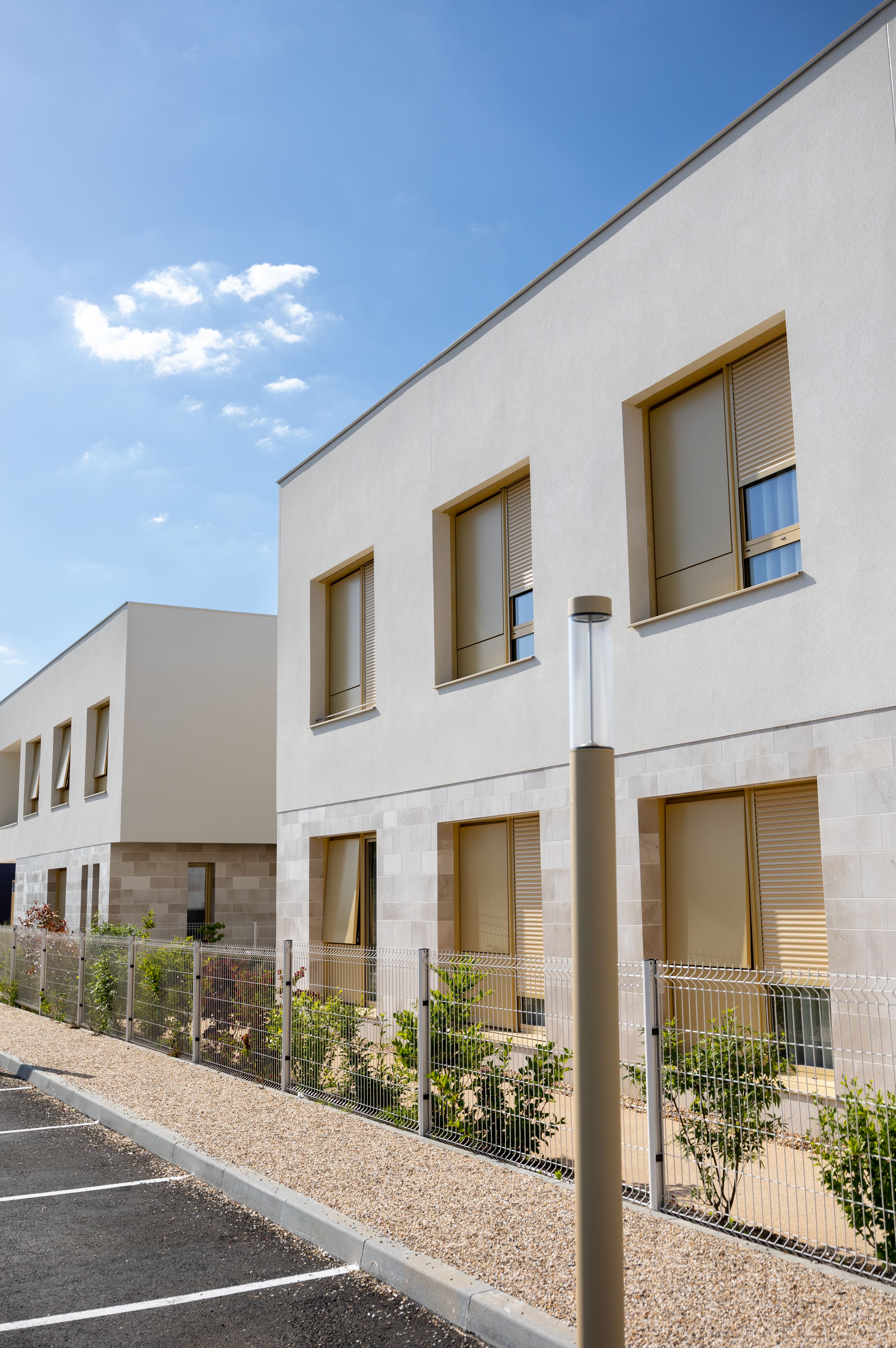 Vue de l'EHPAD de Neuvic, INTECH, BET TCE, cuisine et SSI