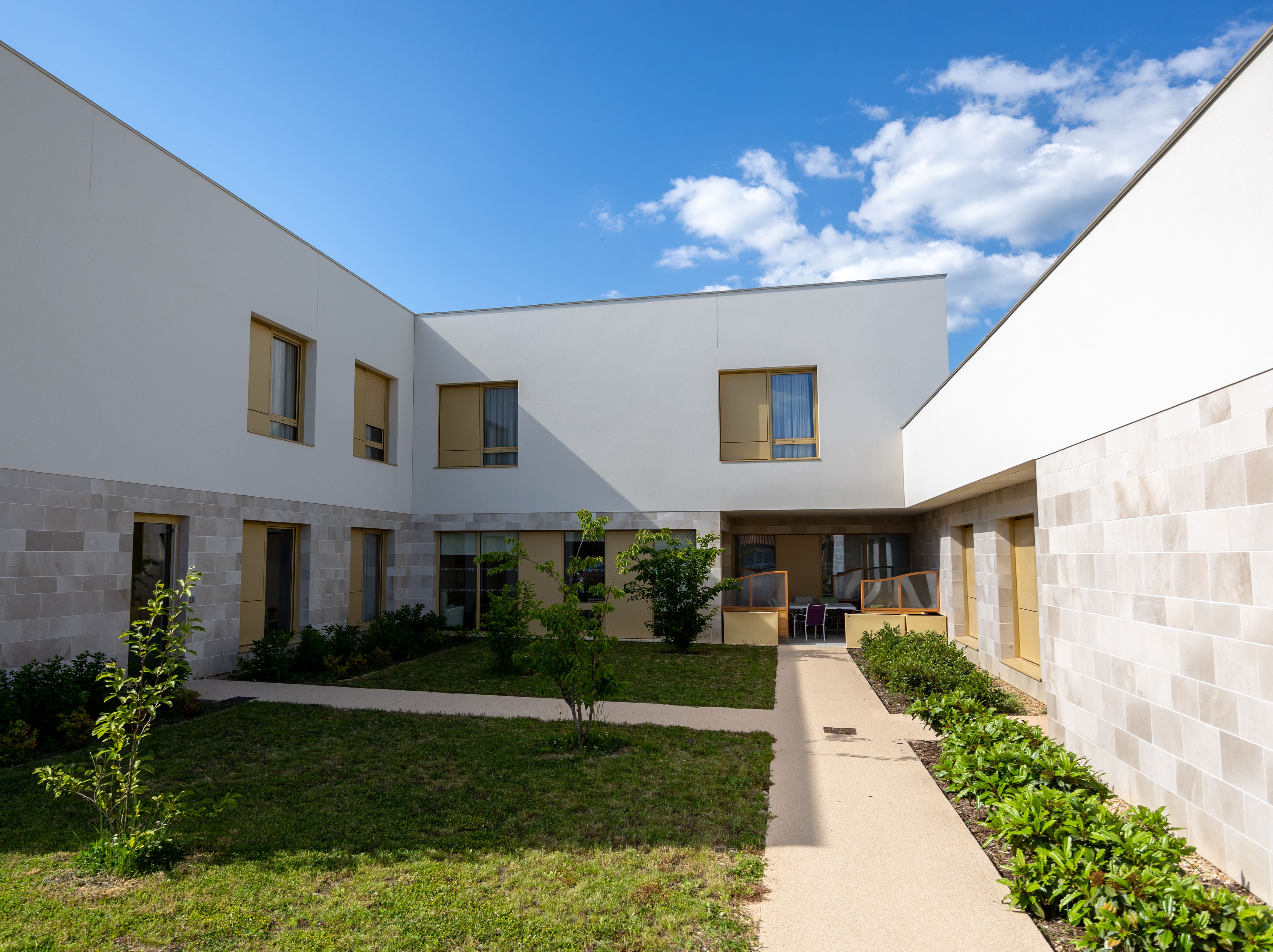 Vue de l'EHPAD de Neuvic, INTECH, BET TCE, cuisine et SSI