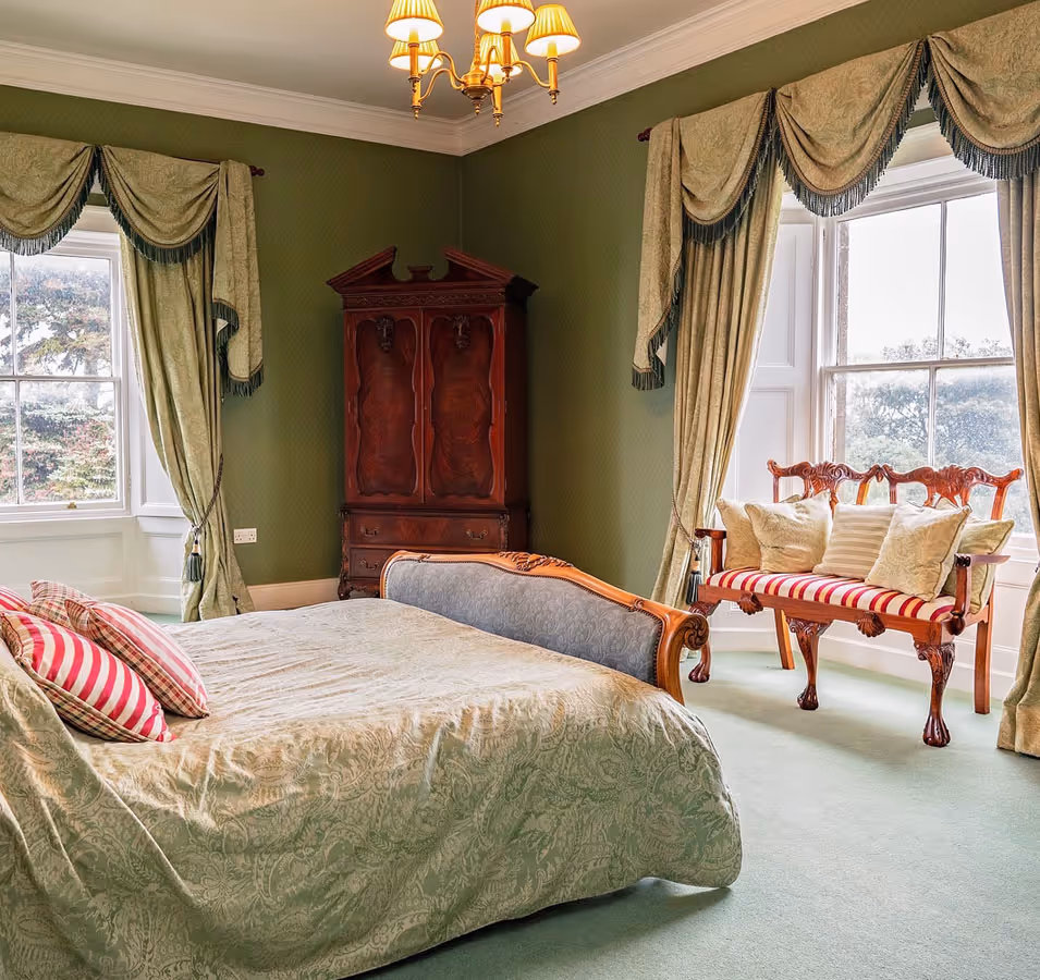 Netley Hall Double Bedroom