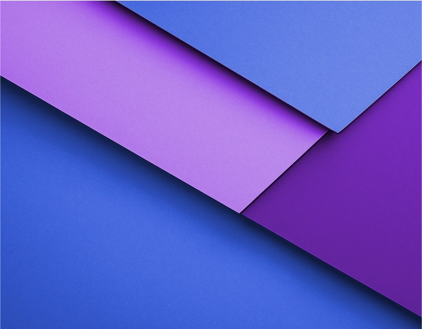 Blue and purple colored abstract shapes | Domyn blog