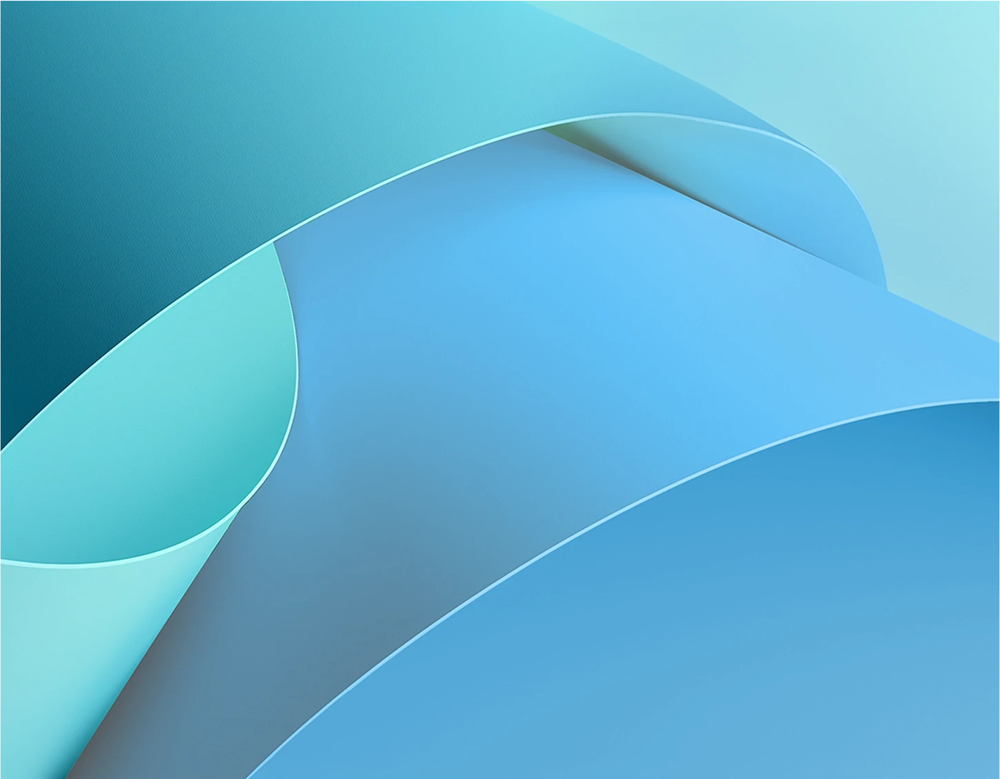 Light blue and aqua abstract shapes | Domyn blog
