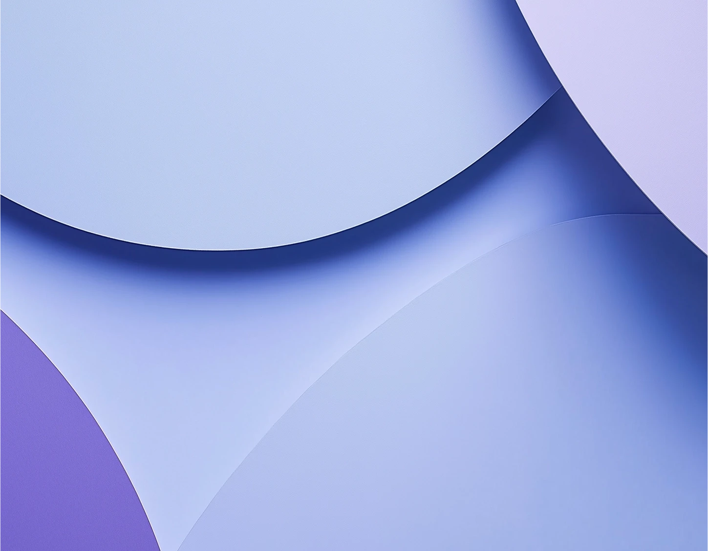 Light blue and light purple abstract shapes | Domyn blog