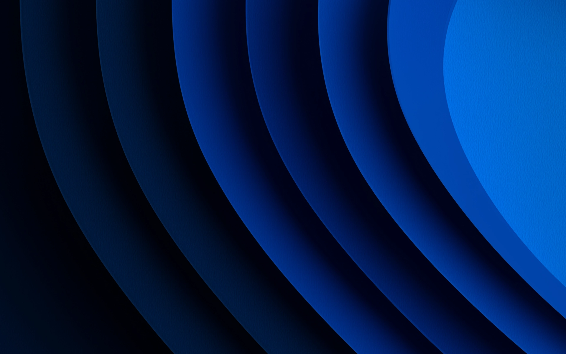 Abstract blue shape in the background