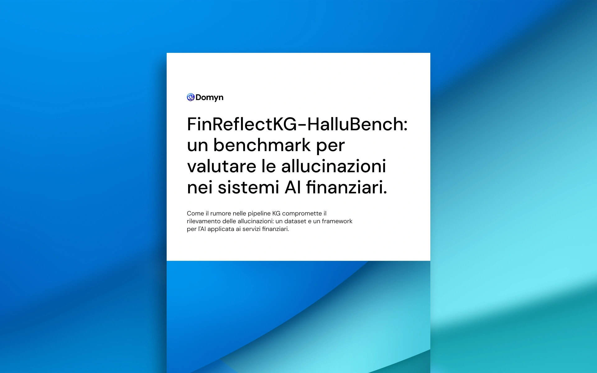 La copertina di un libro con una forma geometrica sfocata sullo sfondo