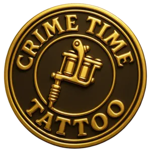 Crime Time Tattoo Logo