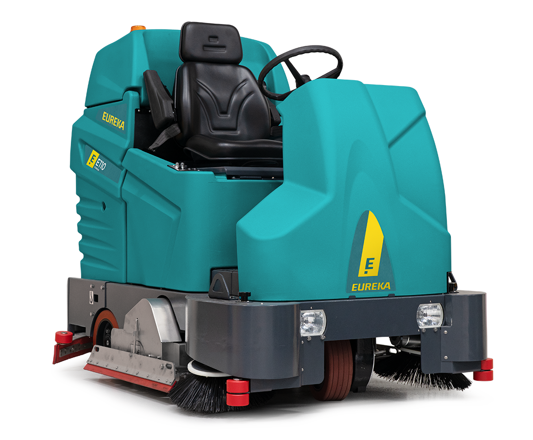 Eureka E110-R kombinert feie- og gulvvaskemaskin