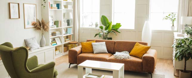 Beautiful home interior of a recently refinanced home.