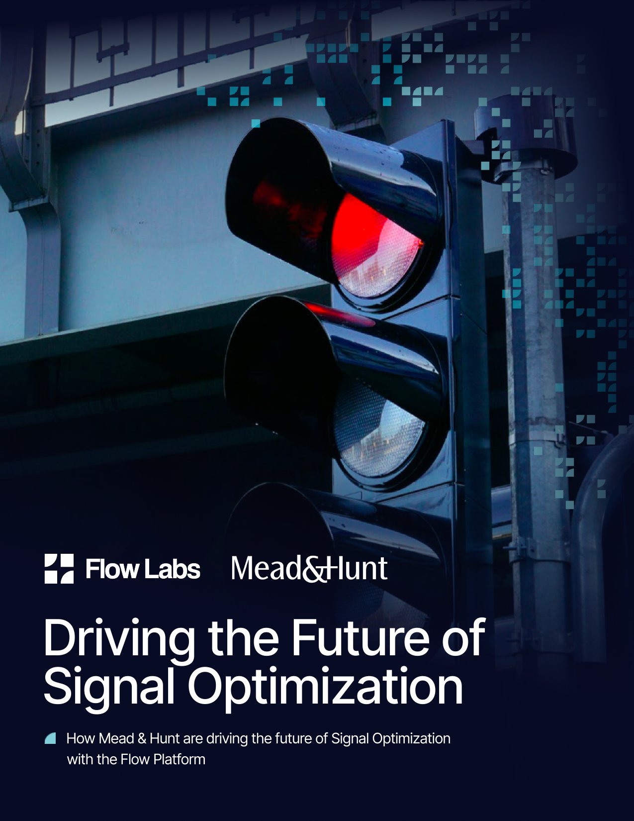 Cover of the Mead & Hunt case study, Driving the Future of Signal Optimization