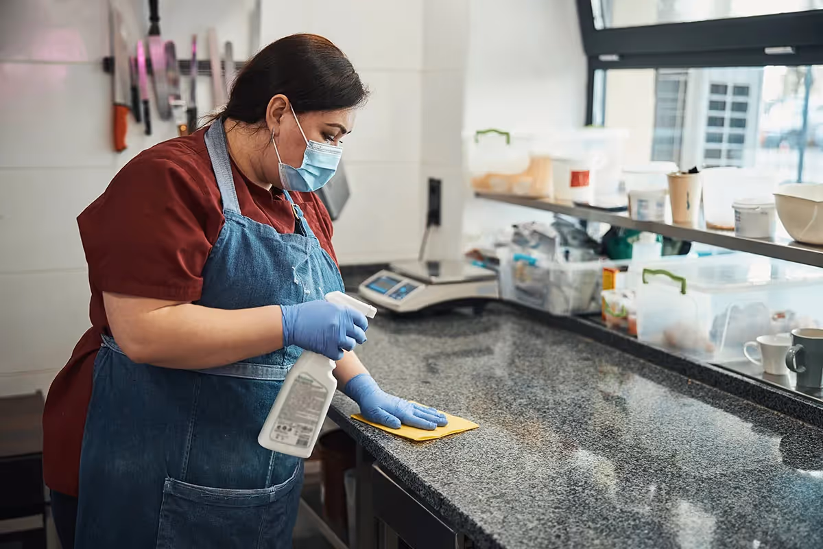 Cleaning Counter Tops
