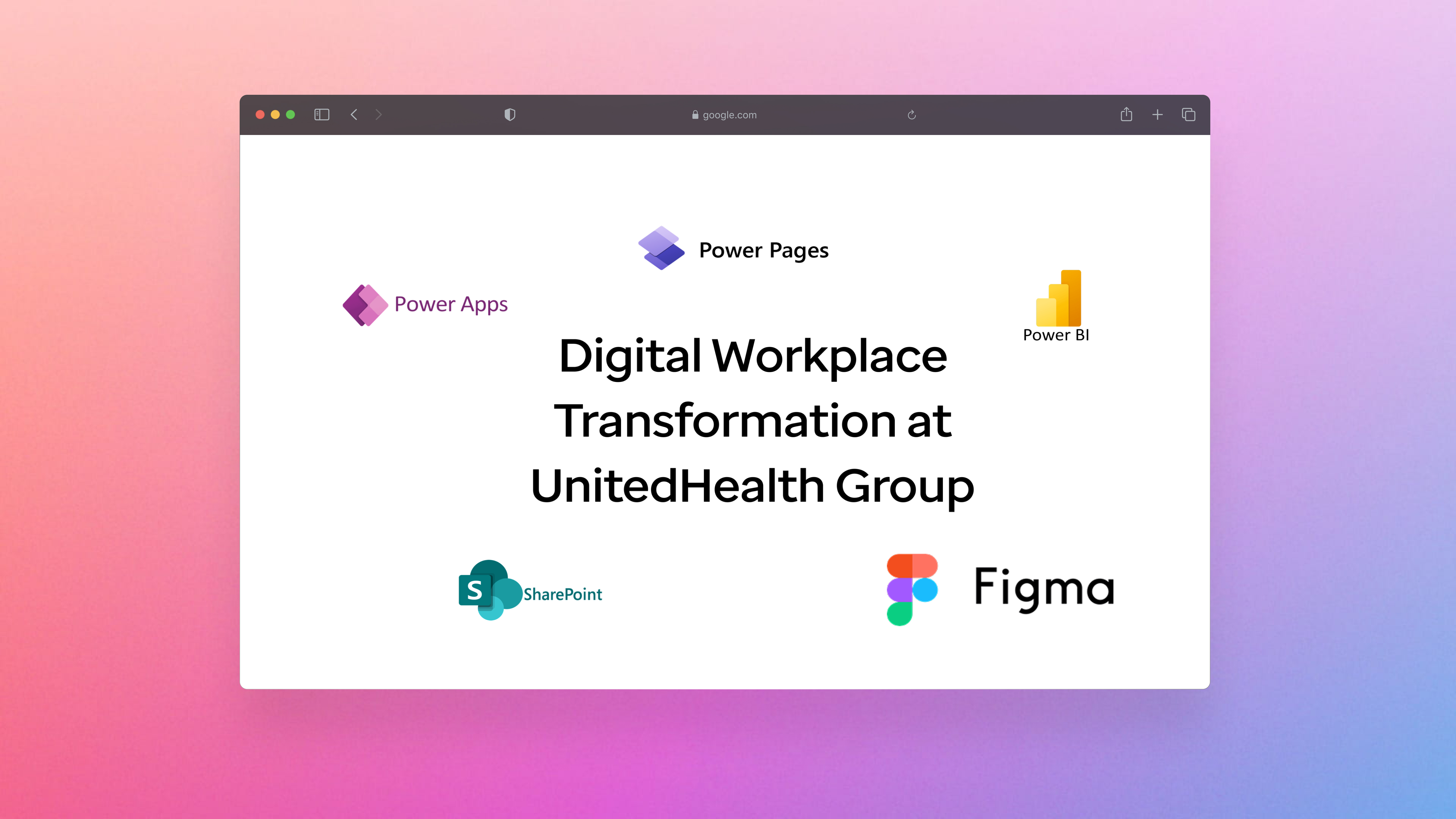 Digital Workplace Transformation at UnitedHealth Group
