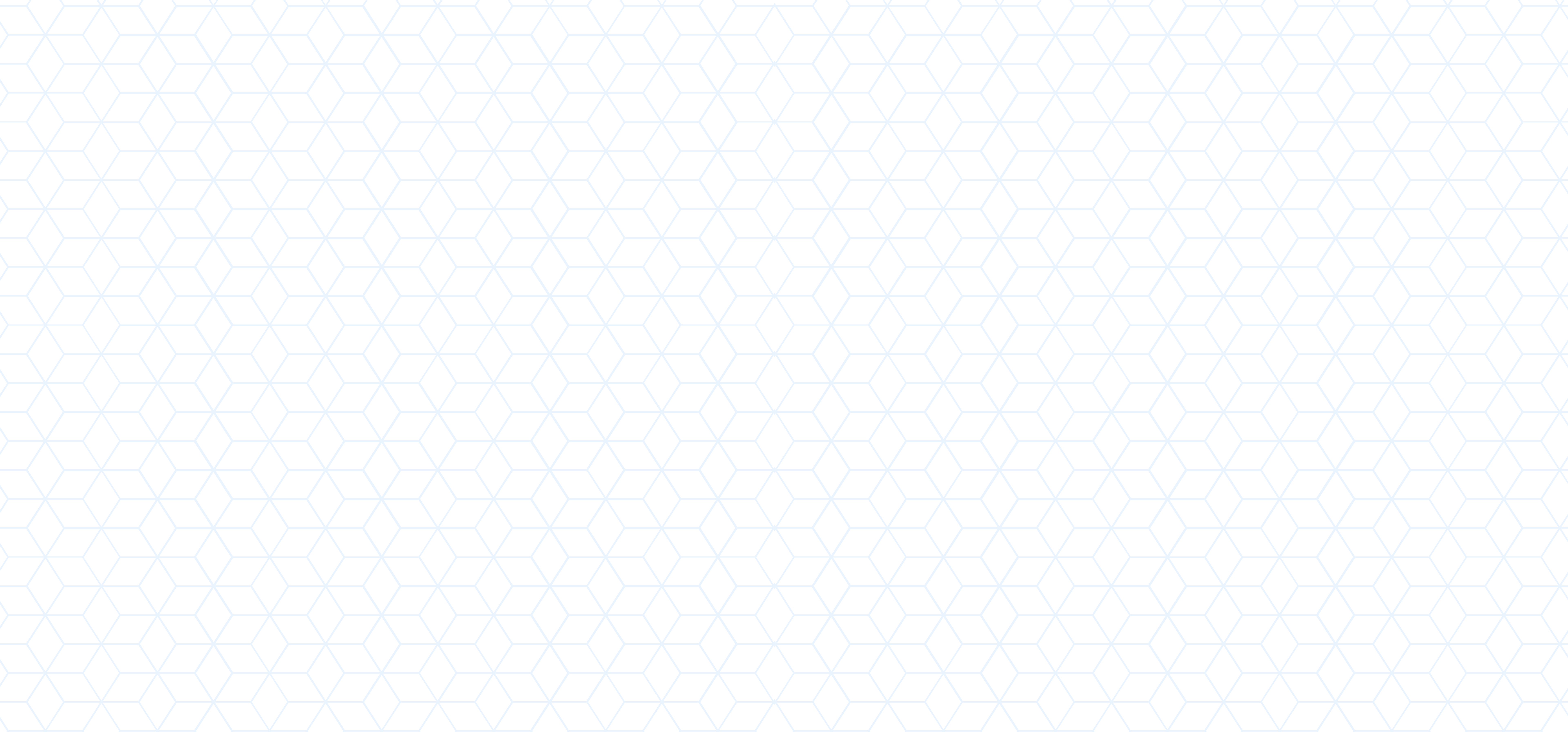 Blue wireframe cubes forming a seamless 3D grid pattern on black background.