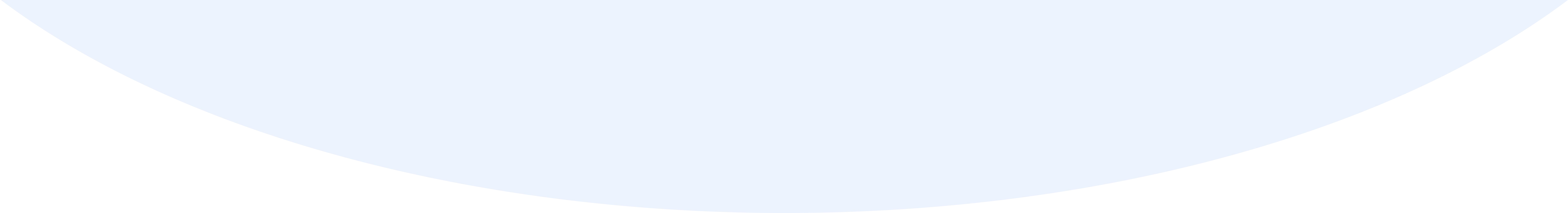 Blue circle with smooth wave cutout on bottom against white background.