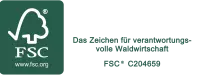FSC žig za sertifikaciju održivog upravljanja šumama.