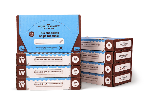 World's Finest Chocolate $2 variety pack cases.