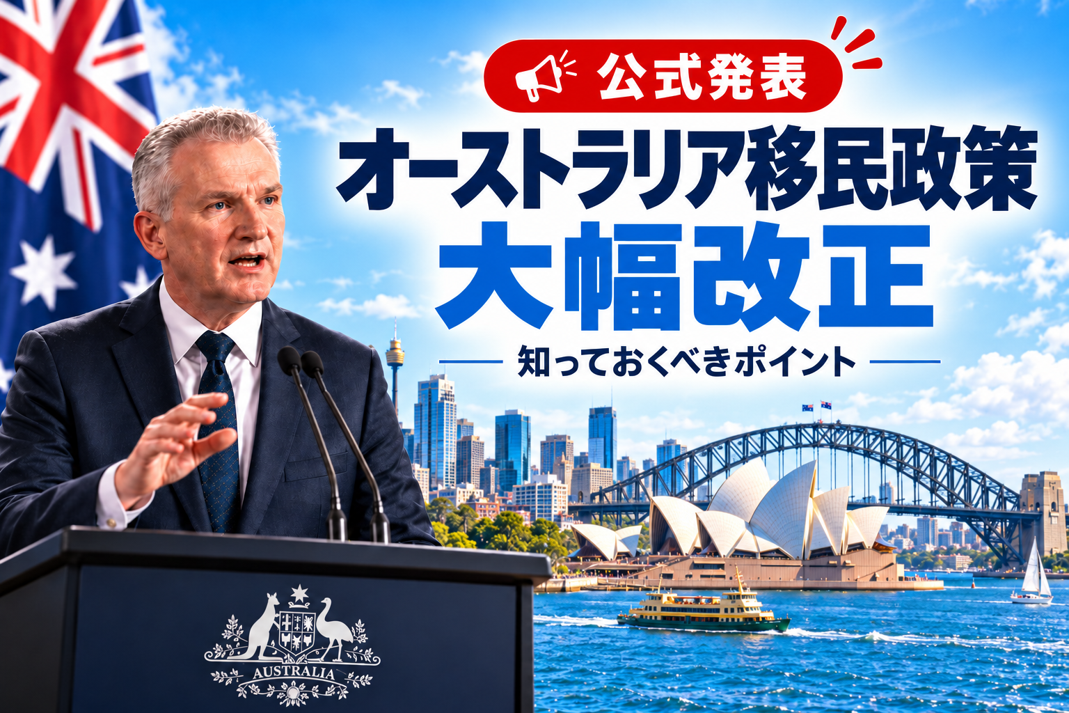 オーストラリア移民政策の重要変更点｜学生ビザ・485・WHV・観光ビザ・技術移民を解説