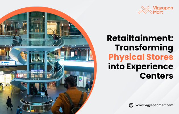 Retailtainment transforming physical stores into immersive experience centers in 2025, featuring interactive installations, live performances, and sensory-rich environments to enhance customer engagement.