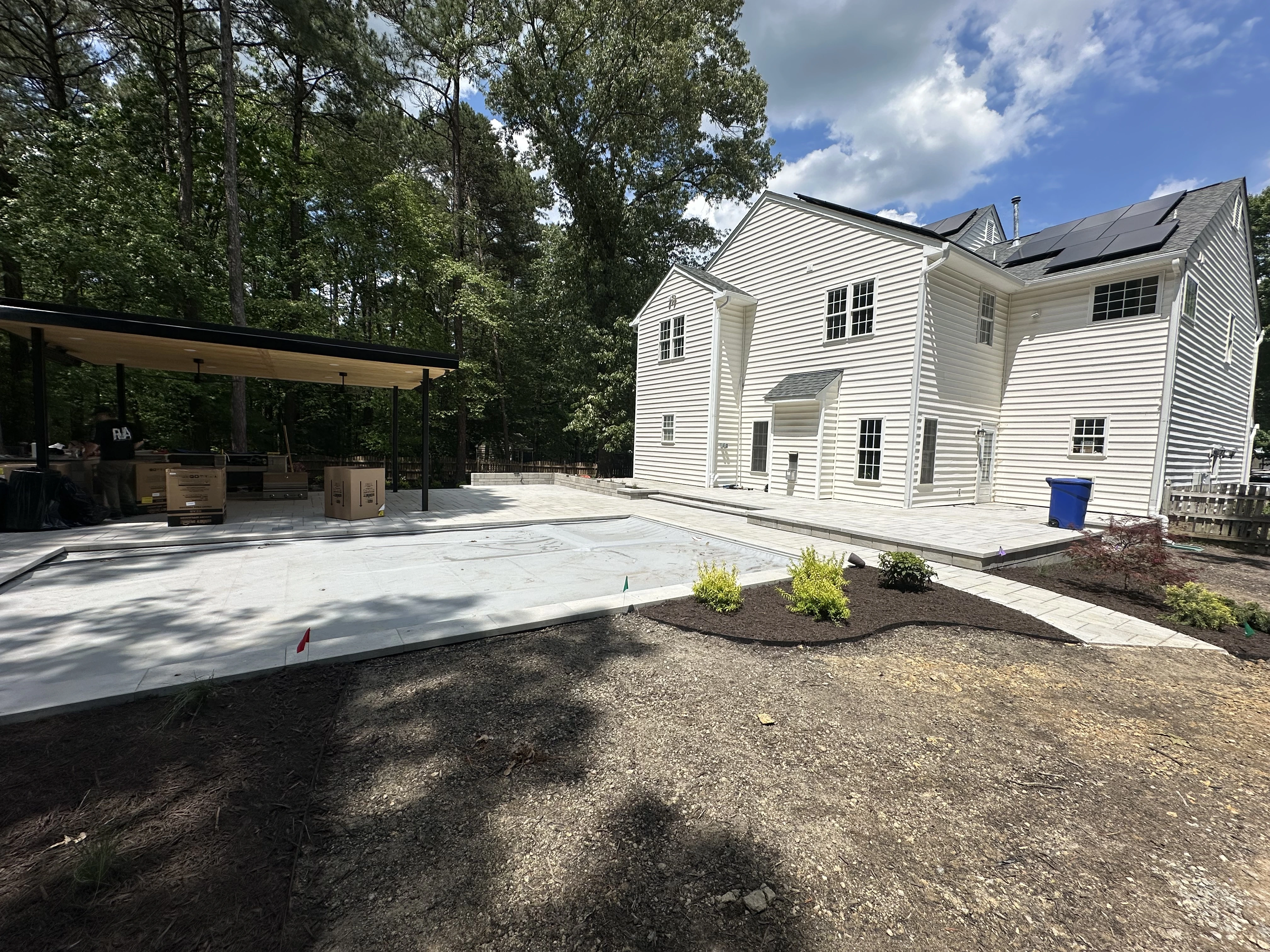 outdoor brick patio richmond virginia