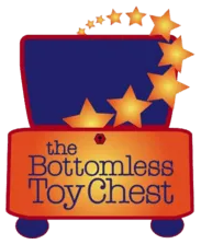 Bottomless toy chest logo