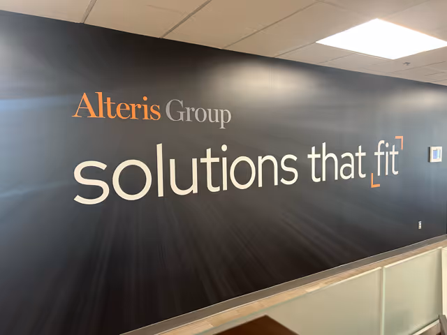 Alteris entry solutions mural