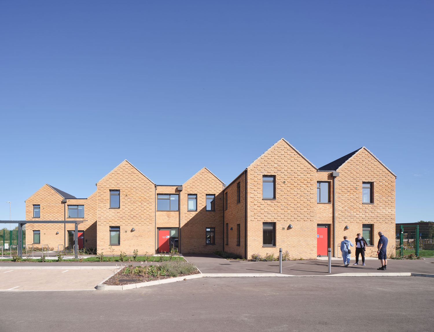 The residential accommodation at Sir Geoff Hurst Academy
