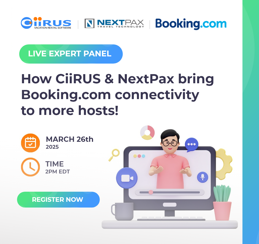 Maximize Your Bookings: Join Our Exclusive Webinar with Booking.com and NextPax!