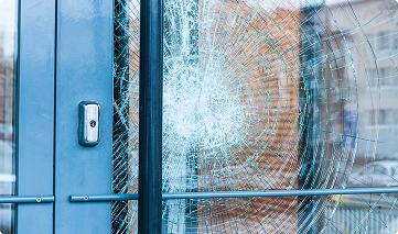 Broken glass