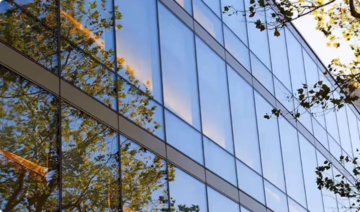 Glass doors