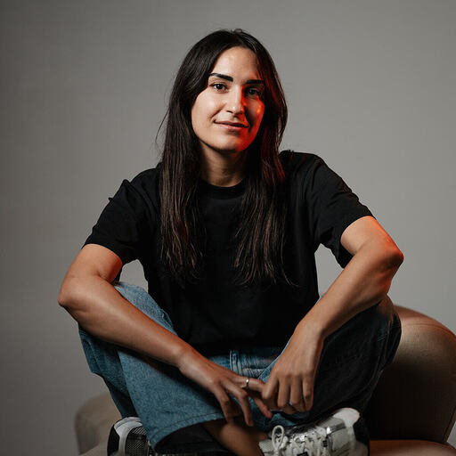 Black and white portrait of Soundation's founder Adam Hasslert.