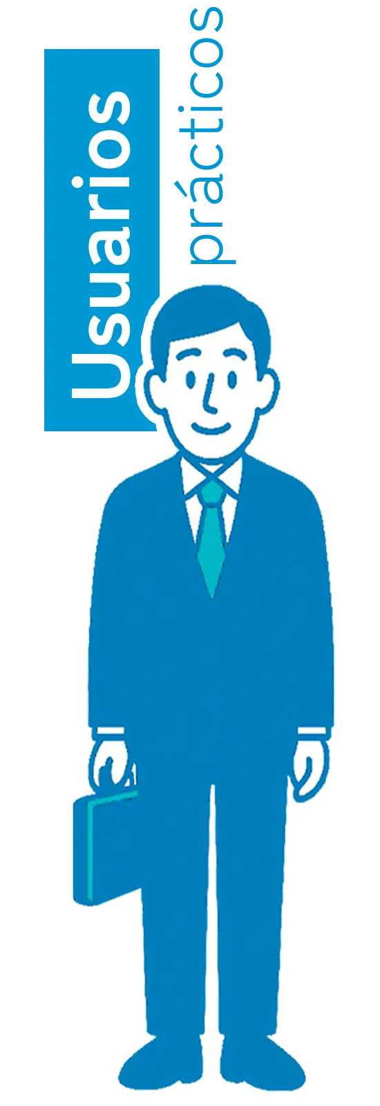 Ilustración de persona cotidiana para clientes de RUMU