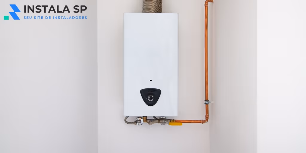instalação de aquecedor a gás
