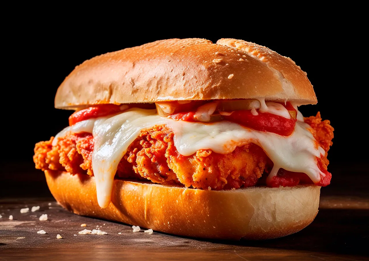 Chicken Sub with cheese