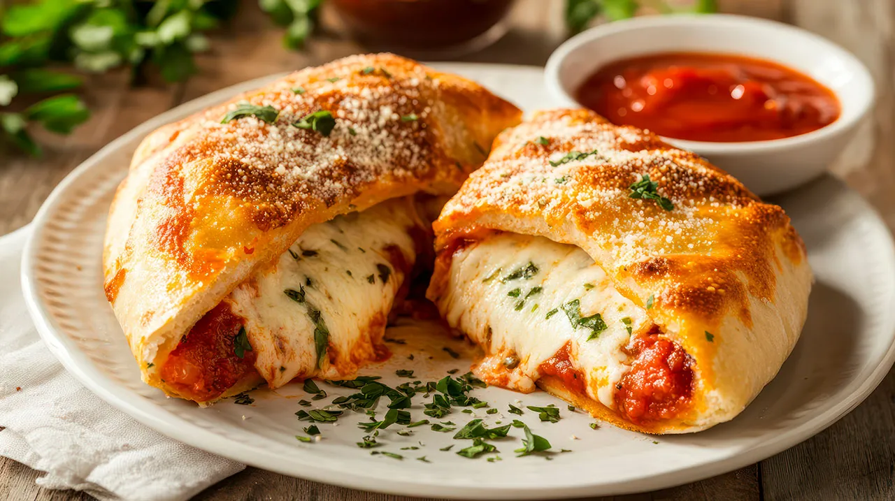 Cheese calzone