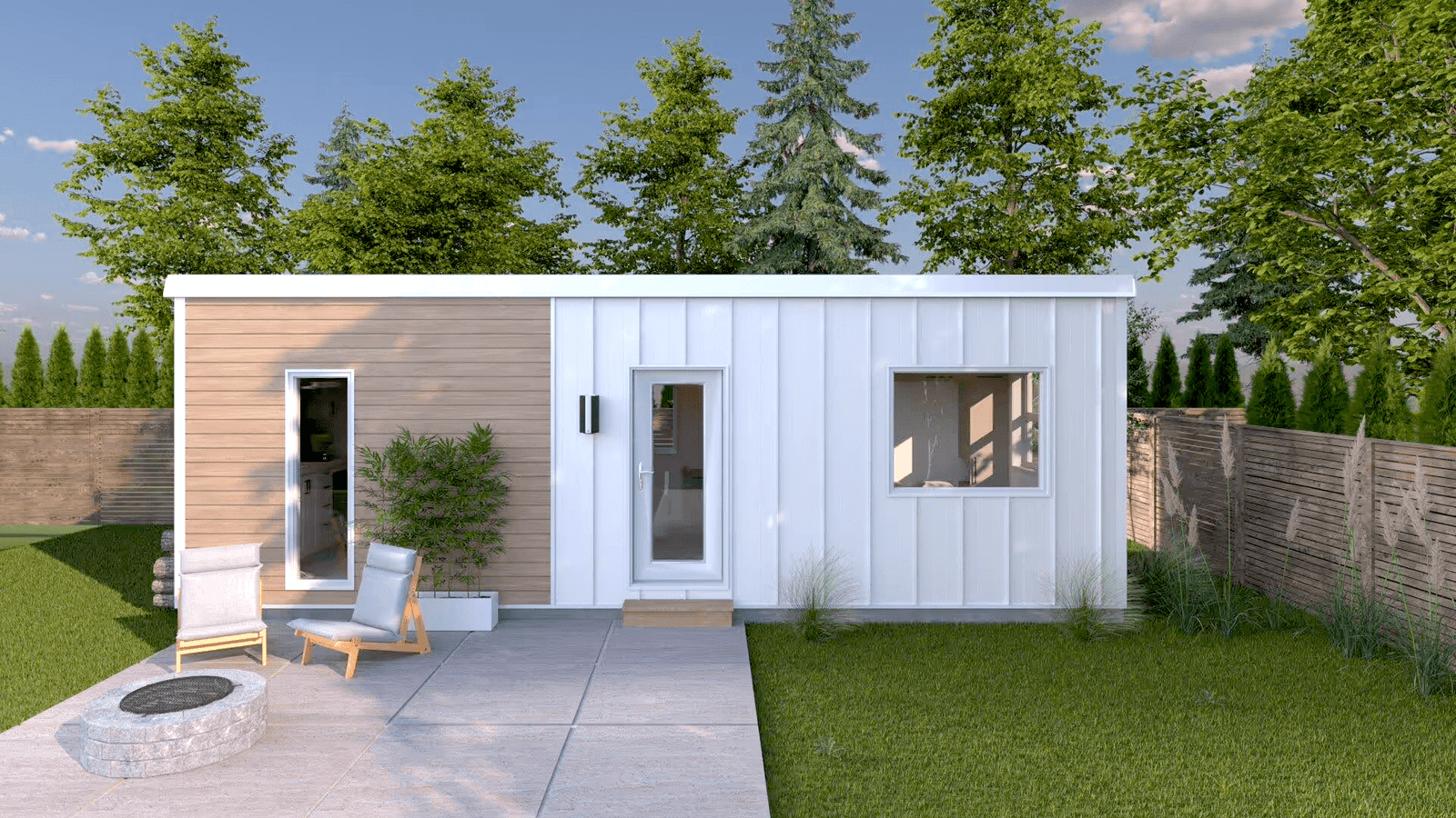 Mini-maisons modulaires | Minimaliste