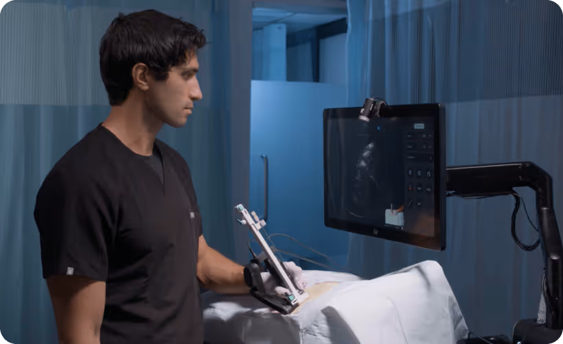 Focalist System using robotics and ultrasound