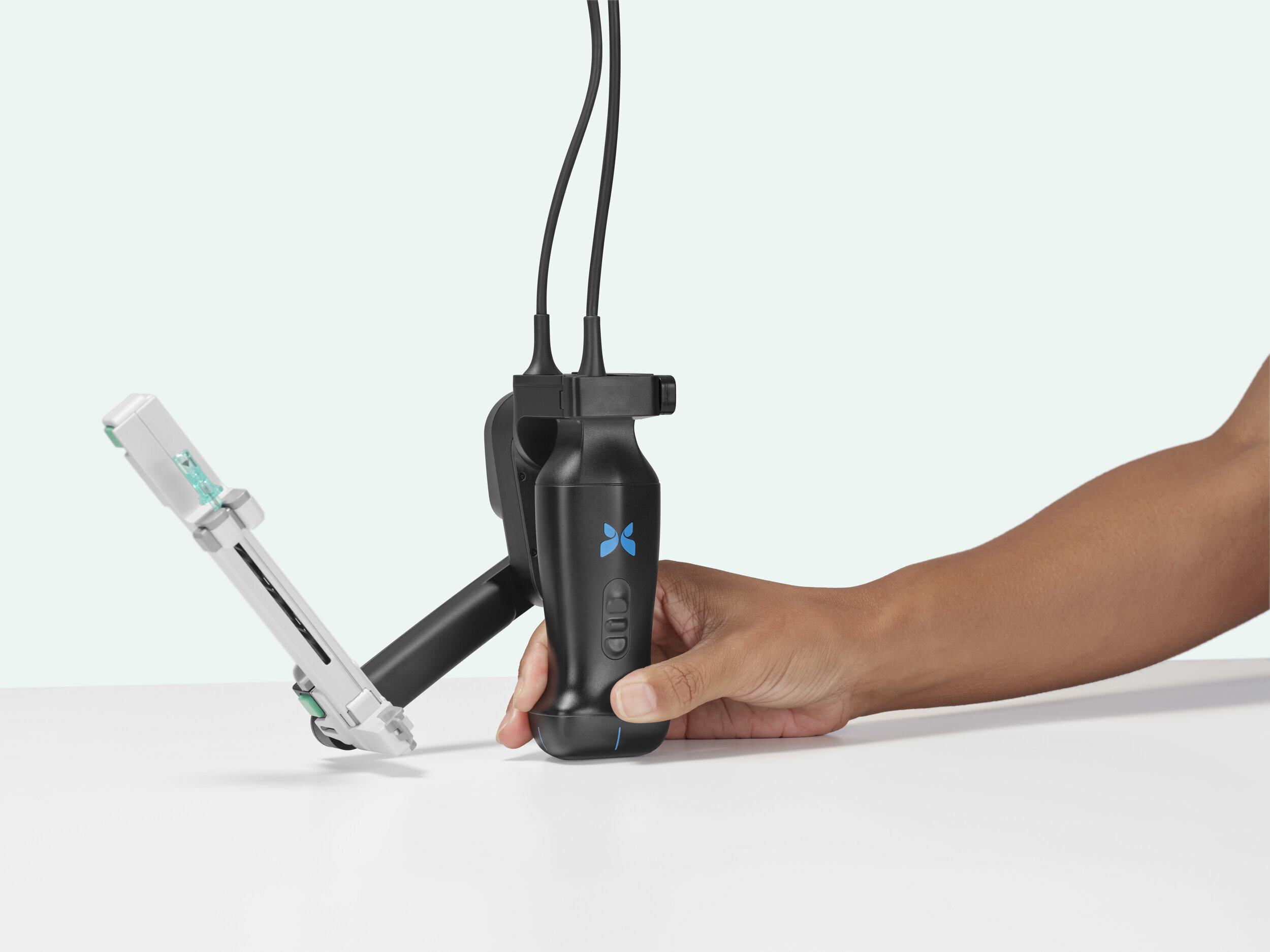 Butterfly's iQ3 probe is now commercially available as an offering with the Focalist system and is being used at several institutions. 