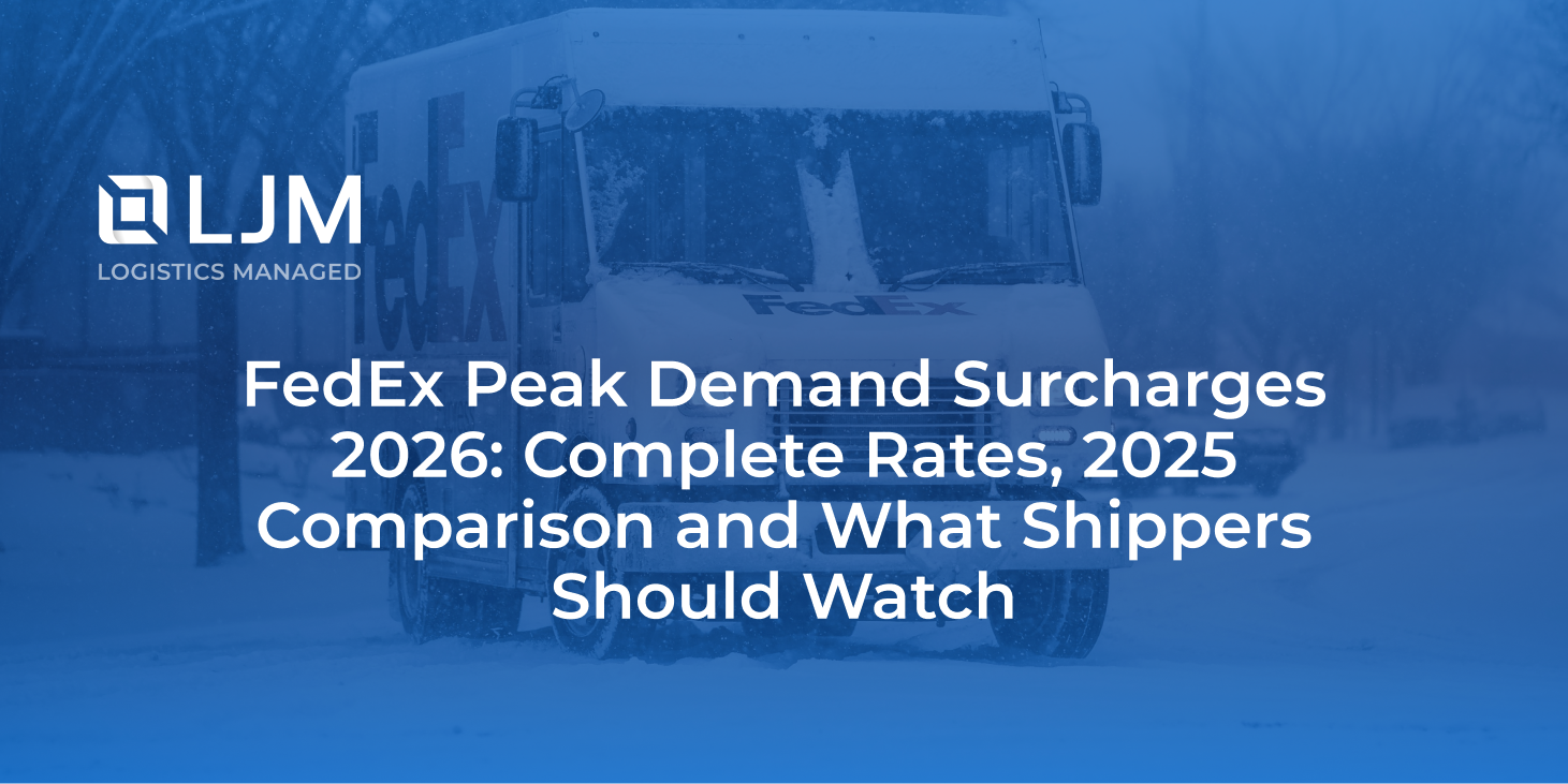FedEx Peak Demand Surcharges 2026: Complete Rates, 2025 Comparison and What Shippers Should Watch