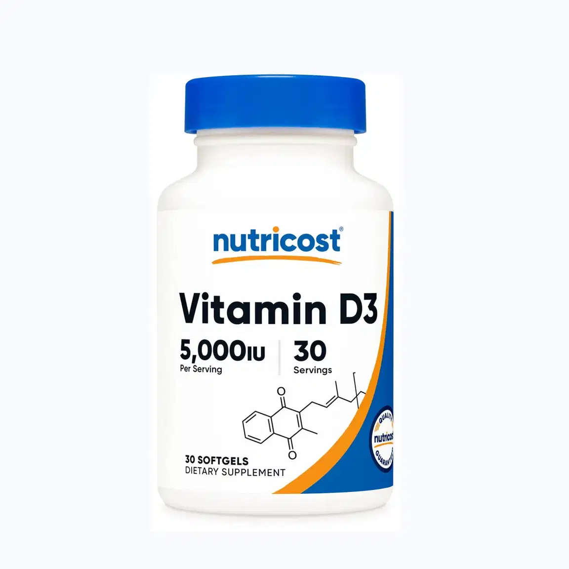 Vitamin D3 5000 IU 30 Soft gels