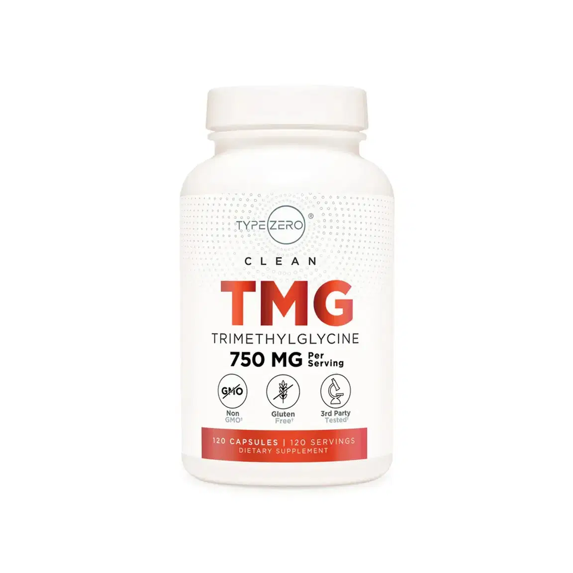 TypeZero TMG 750 mg 120 Capsules
