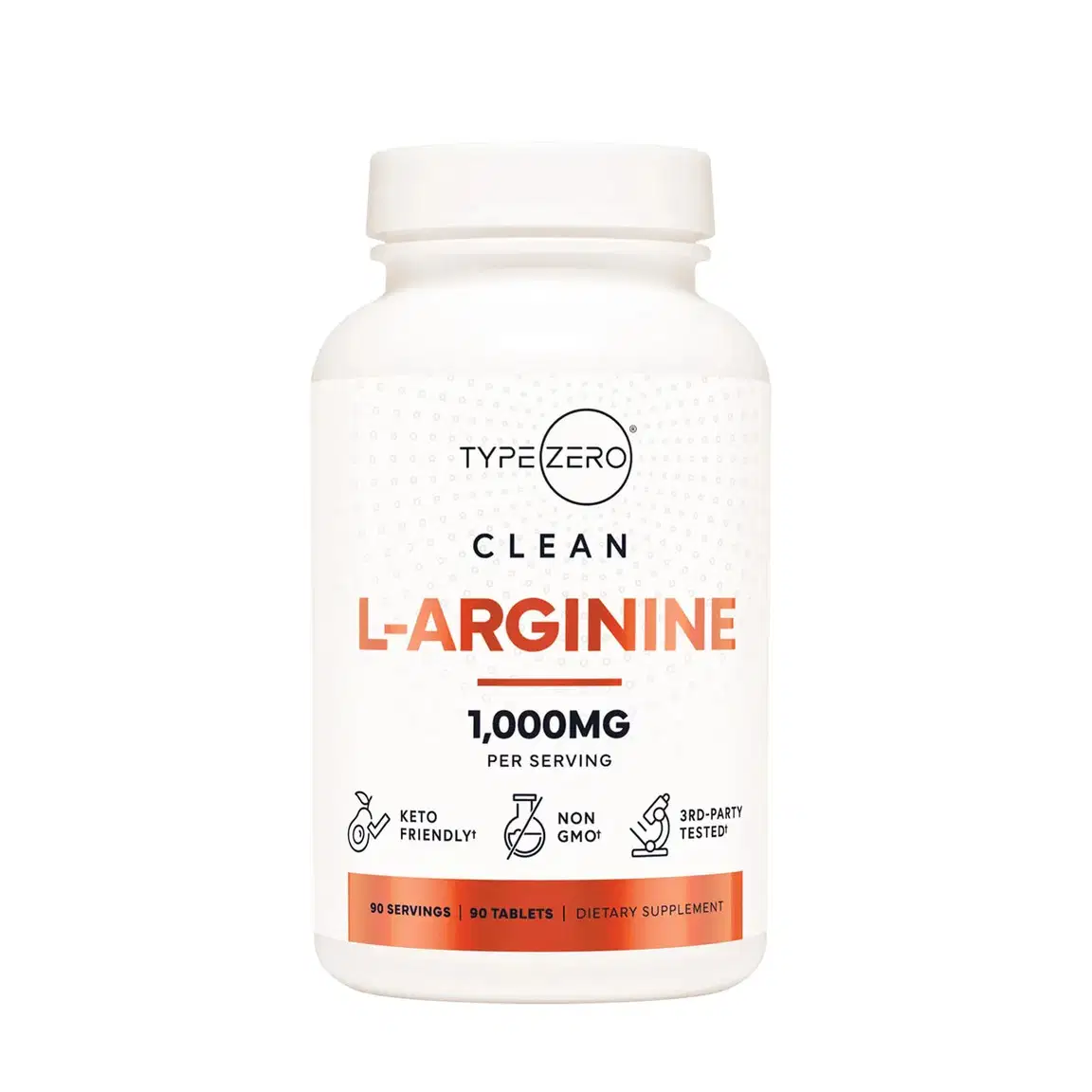 TypeZero L-Arginine 1000 mg 90 Tablets
