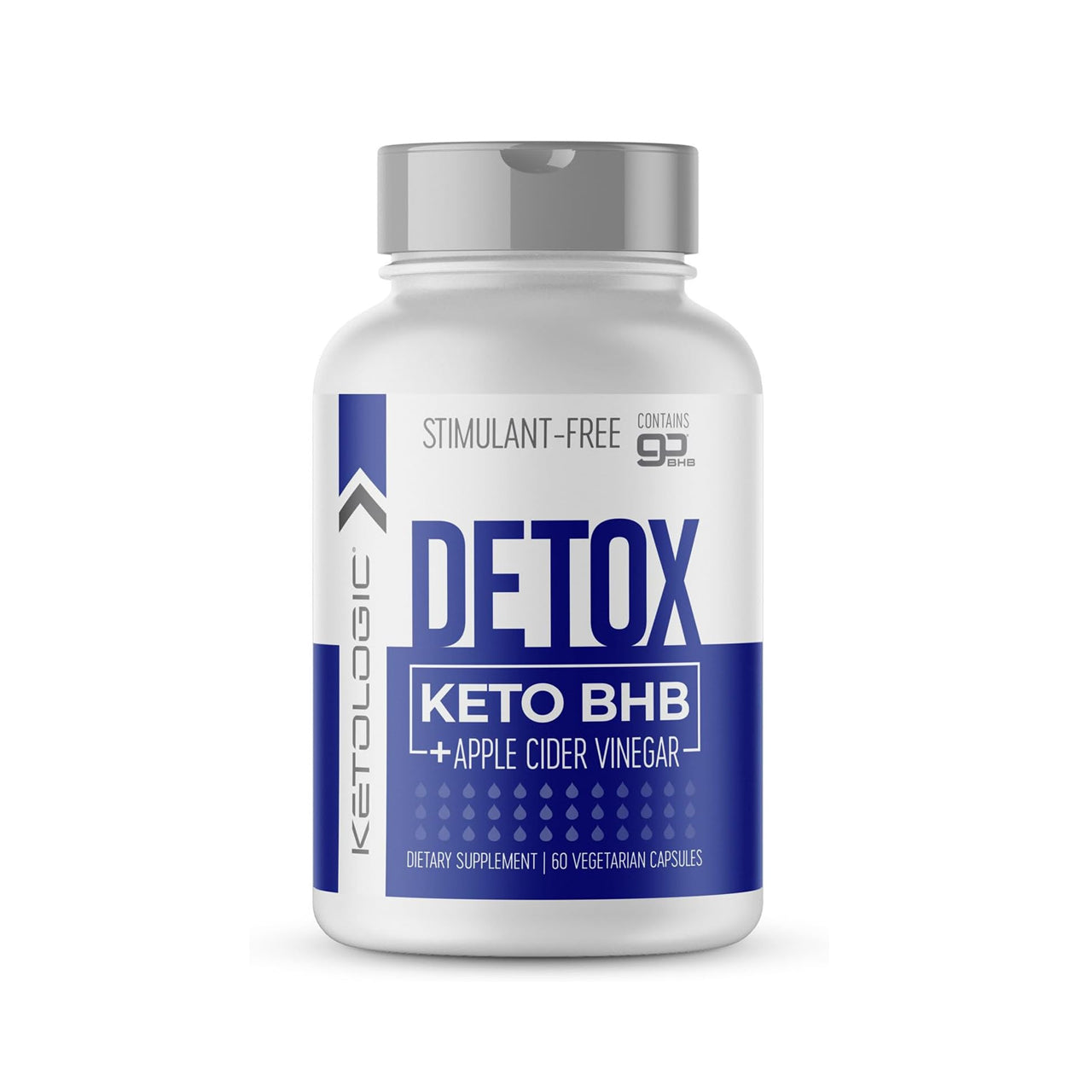 KetoLogic BHB Detox + Apple Cider Vinegar 60 Capsules