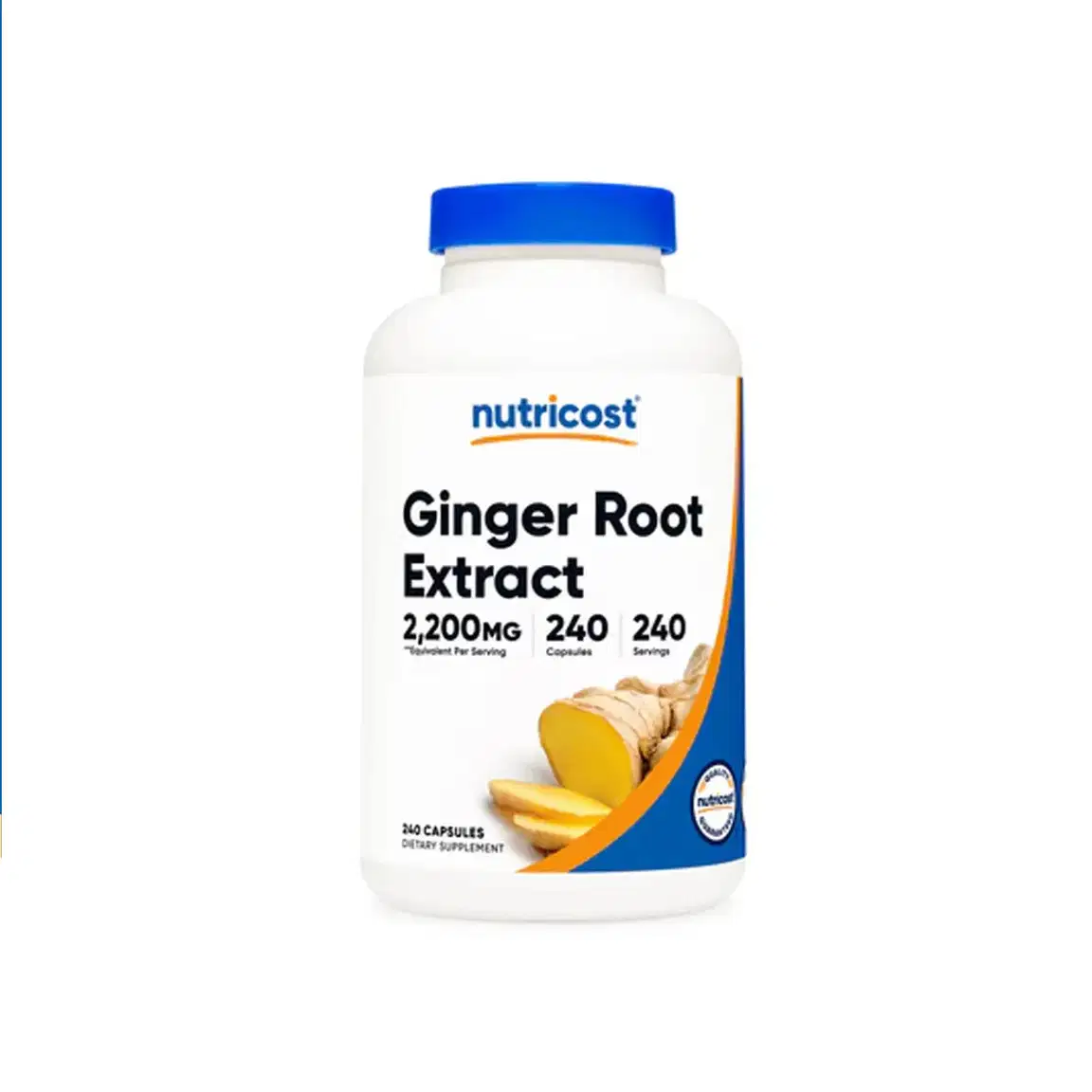 Ginger Root Extract 2200 mg 240 Capsules