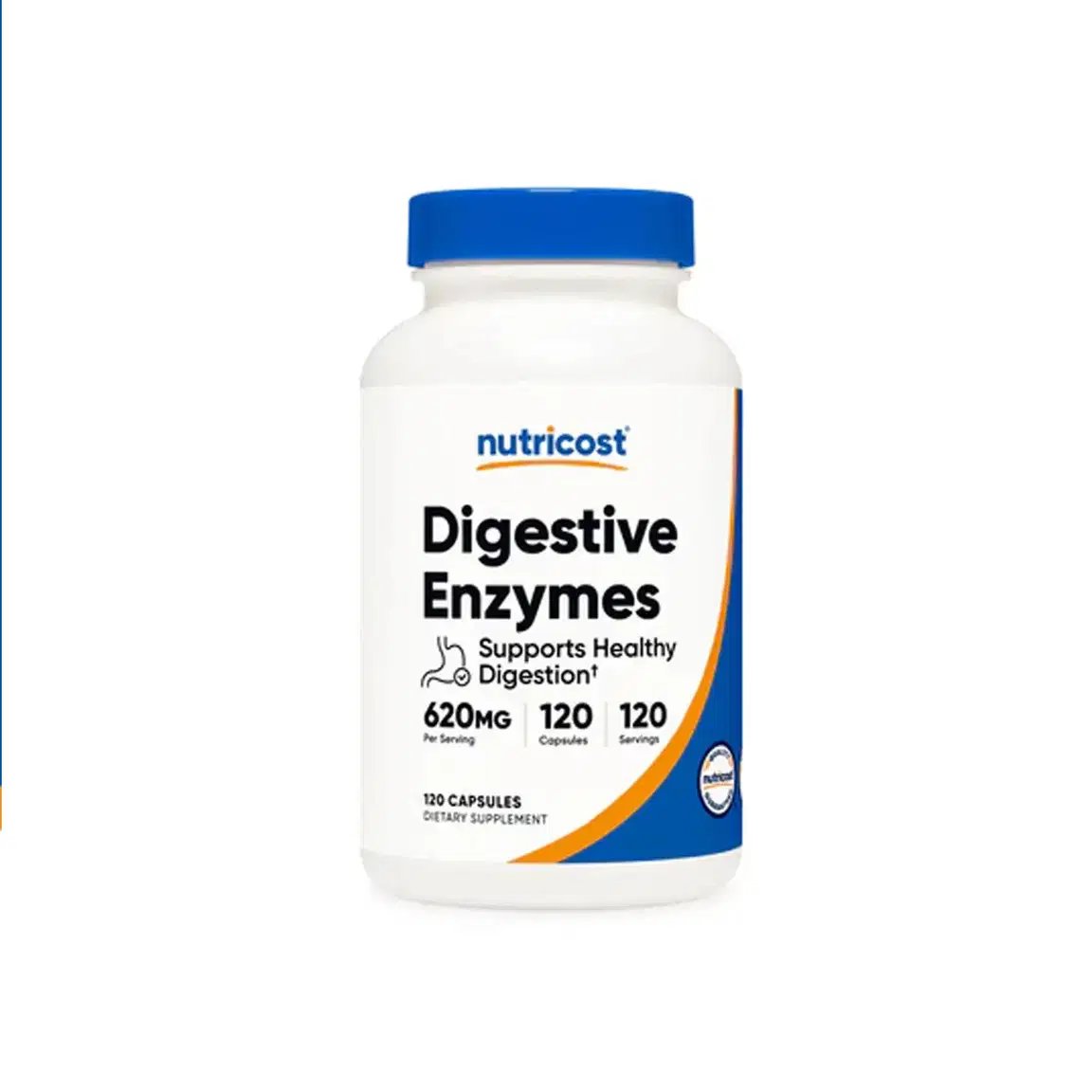 مجمع إنزيمات الهضم 620 ملغ 120 كبسولة