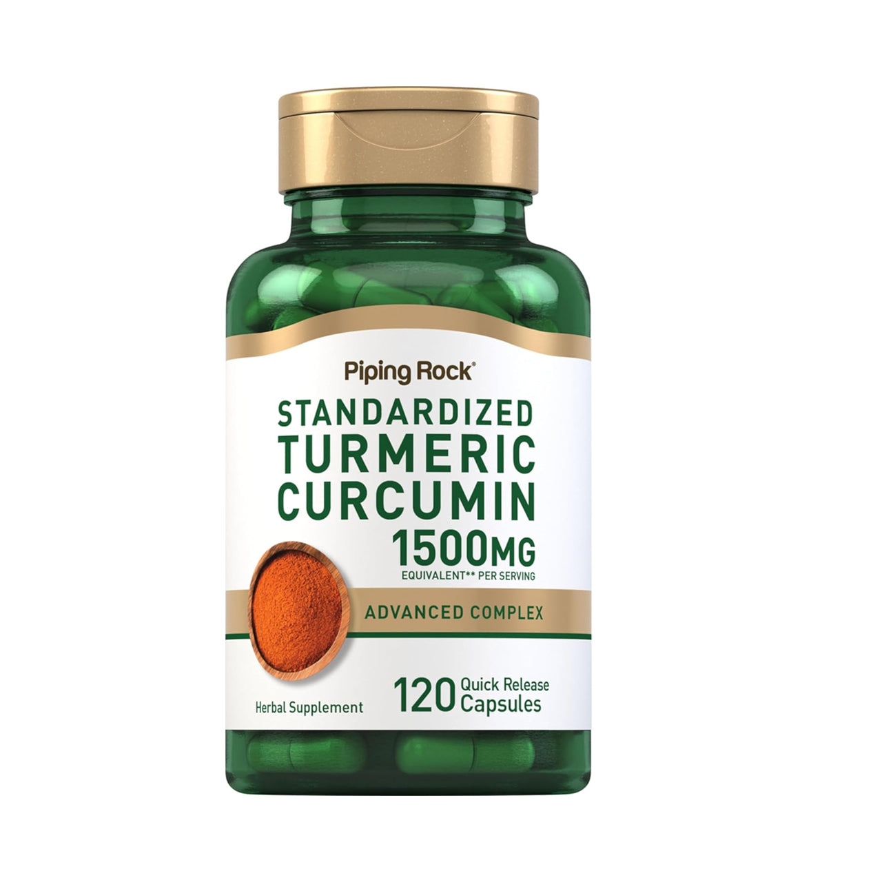 Turmeric Curcumin 1500 mg 120 Capsules