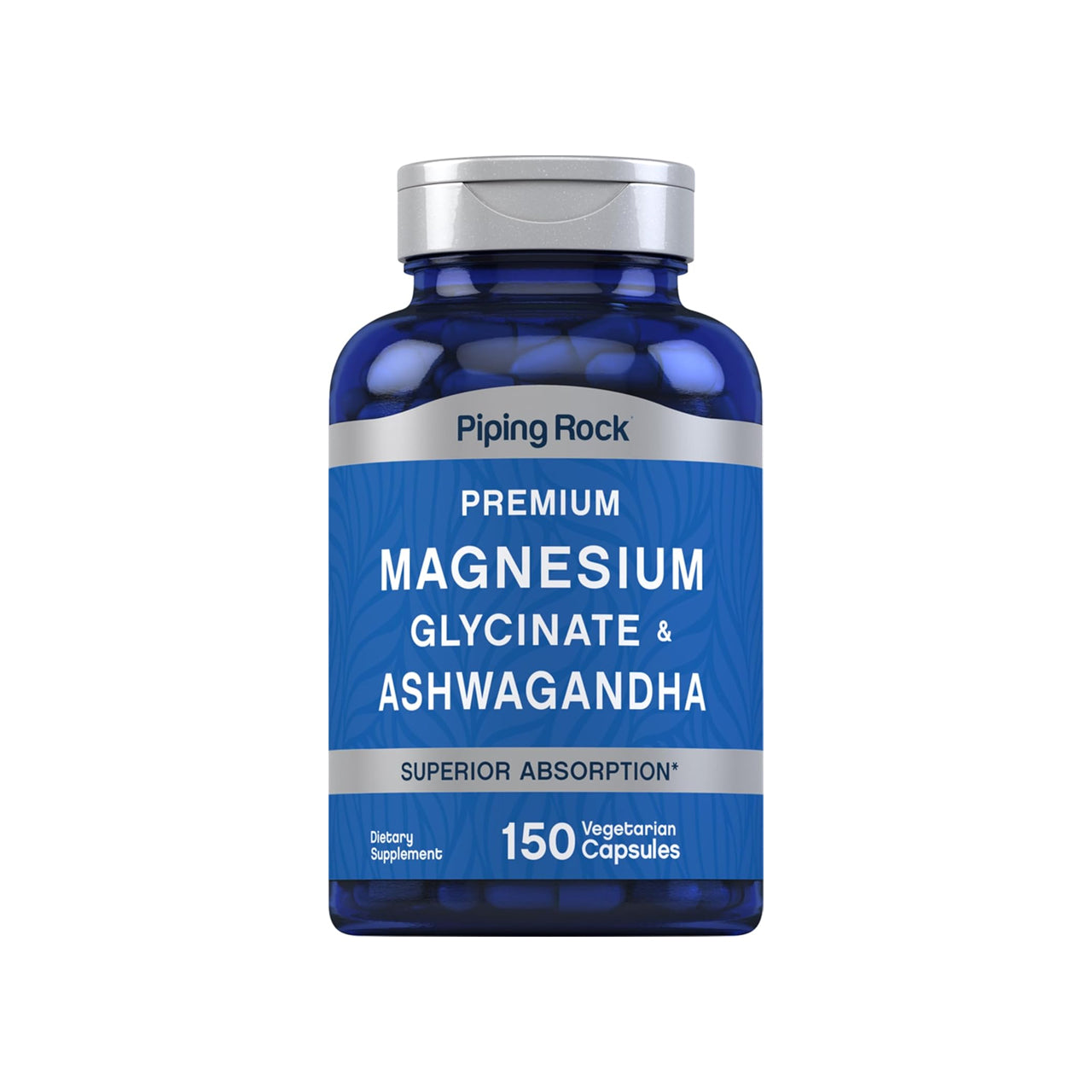 Magnesium Glycinate & Ashwagandha (150 mg+ 1500 mg) 150 Capsules