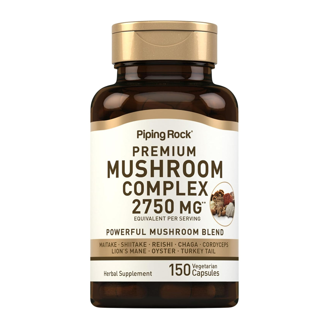 Mushroom Complex 2750 MG 150 Capsules