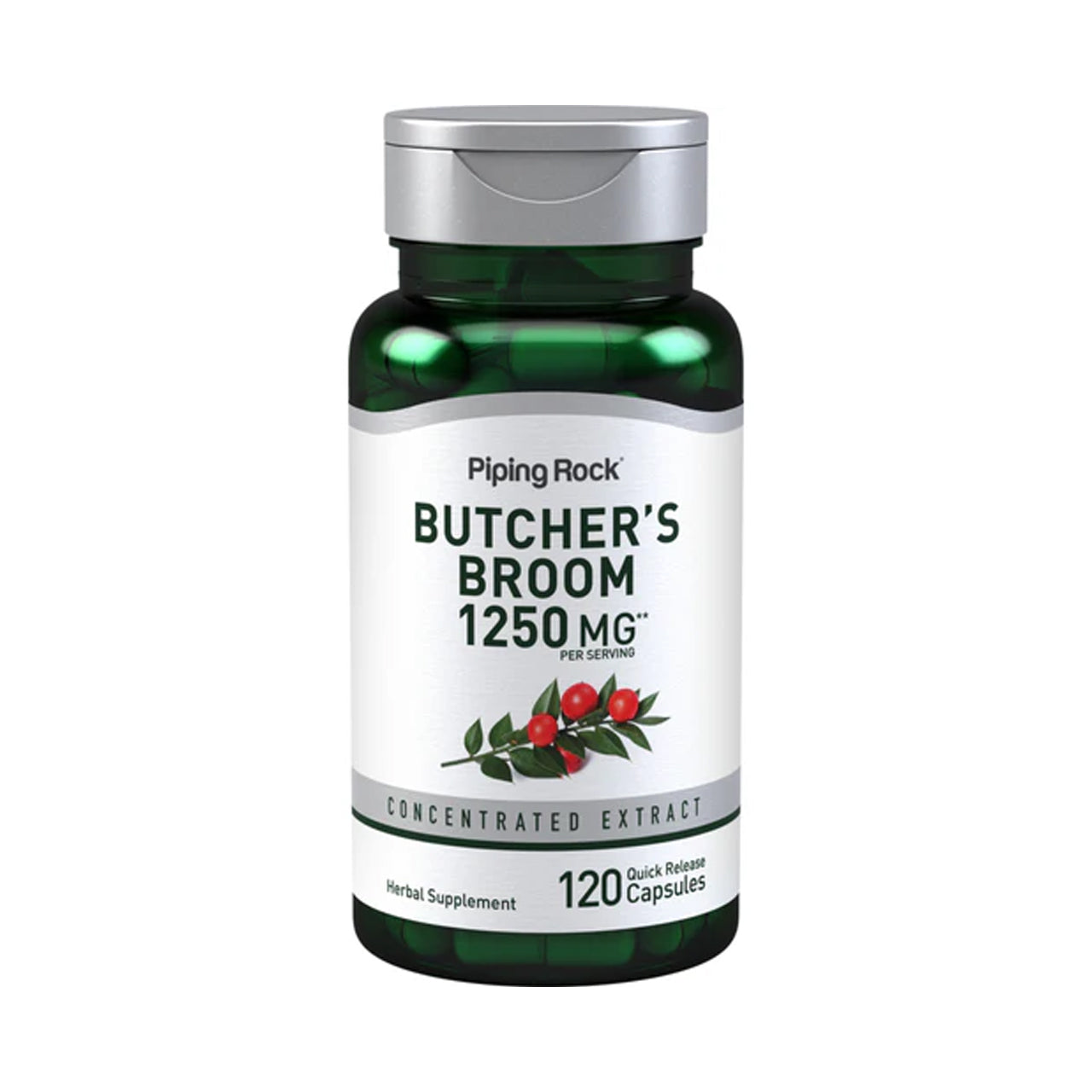 Butcher’s Broom 1250 MG 120 Capsules