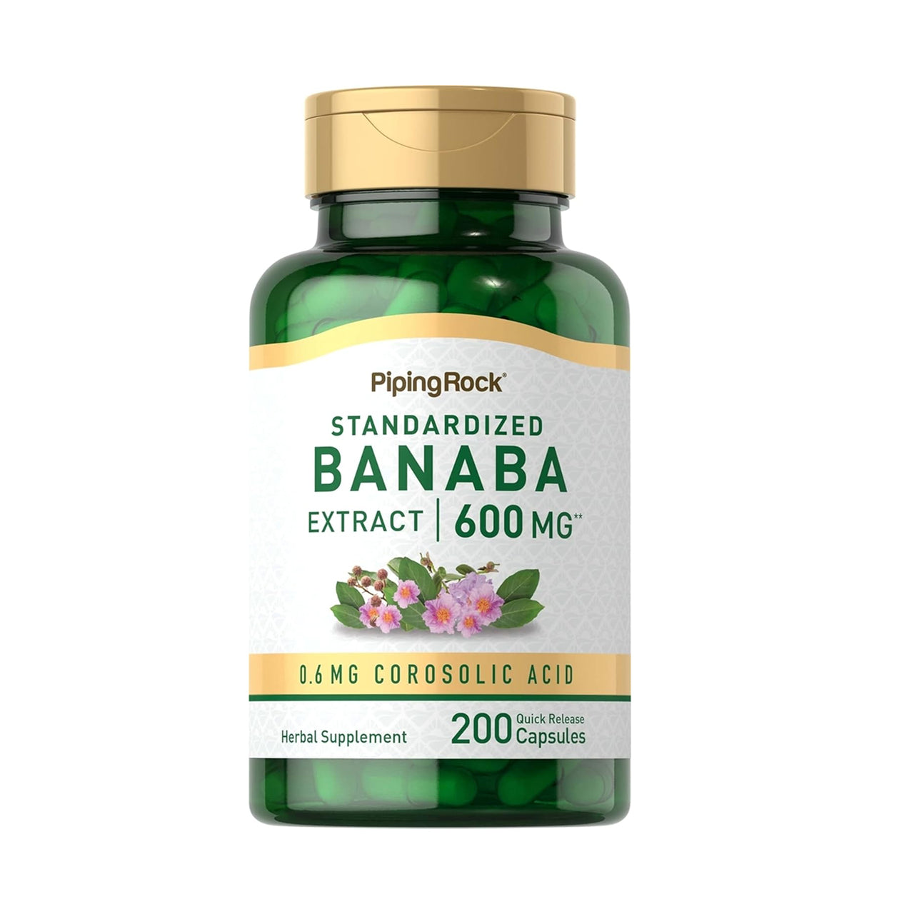 Banaba Extract 600 MG 200 Capsules
